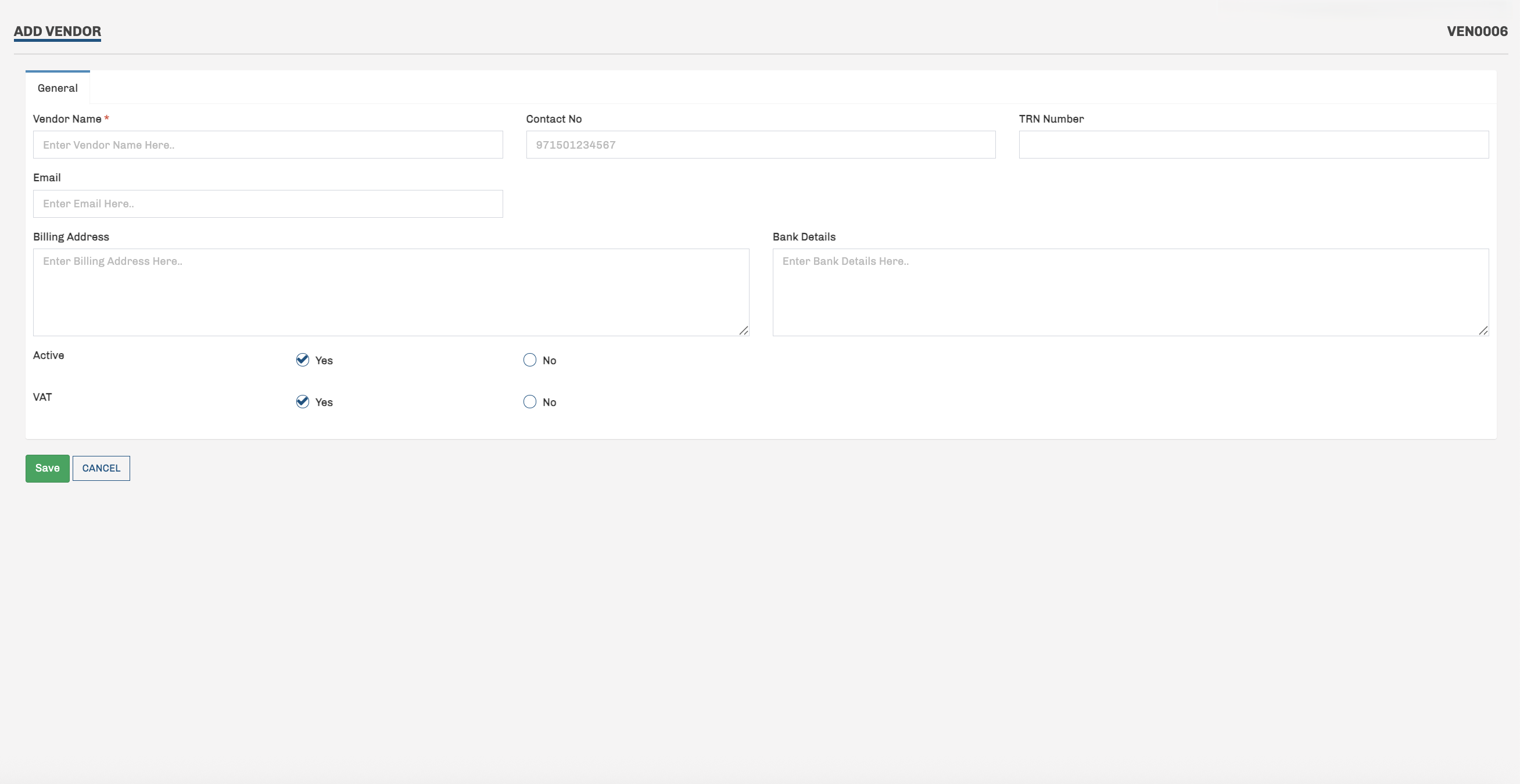 HYRO Accounting Vendor and Supplier Management